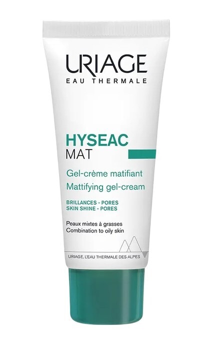 URIAGE-Гель-крем для обличчя Uriage Hyseac матуючий для комбінованої та жирної шкіри 40 мл-3661434010033