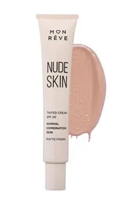 MON REVE-Тональный крем для лица Mon reve Nude 101 30 мл-5201641751121