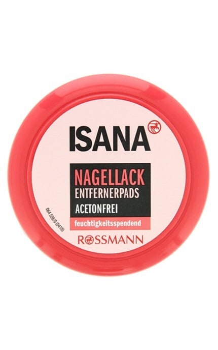 ISANA-Диски для зняття лаку Isana 30 шт-42360056