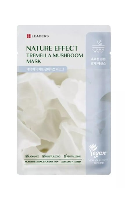 LEADERS-Маска для обличчя Nature Effect Tremella Mushroom Mask 21 мл-8809672284068