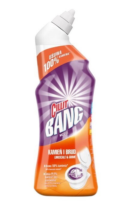 CILLIT BANG-Засіб для чищення унітазу Cillit Bang Сила цитруса 750 мл-5908252011179
