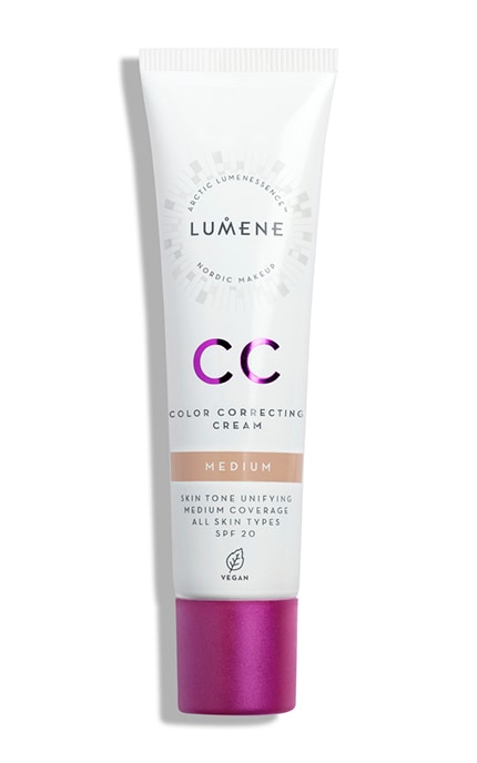 LUMENE-Тональный крем Lumene CC Cream 6в1 SPF 20 тон Medium 30 мл-6412600834932