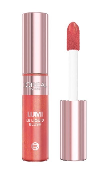 L'OREAL PARIS-Жидкие румяна для лица L'Oreal Paris Lumi Le Liquid Blush 625 Gold Pink 10 мл-30188501