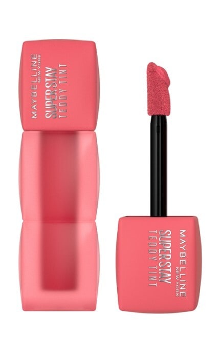 MAYBELLINE NY-Стійка матова помада-тинт для губ Maybelline New York Super Stay Teddy Tint 40 Petalcore 5 мл-30146785