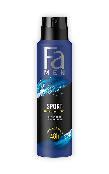 FA-Дезодорант-спрей Fa Sport Энергично свежий для мужчин 150 мл-3838824085272