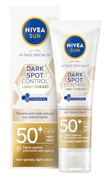NIVEA-Солнцезащитный крем для лица Nivea Sun «Контроль пигментации» SPF 50 40 мл-4006000002514