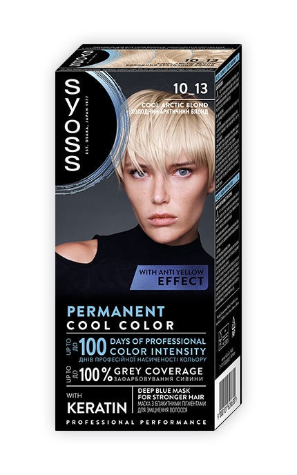 SYOSS SALONPLEX-Крем-краска стойкая Syoss Salonplex тон 10-13 1 шт-9000101628630