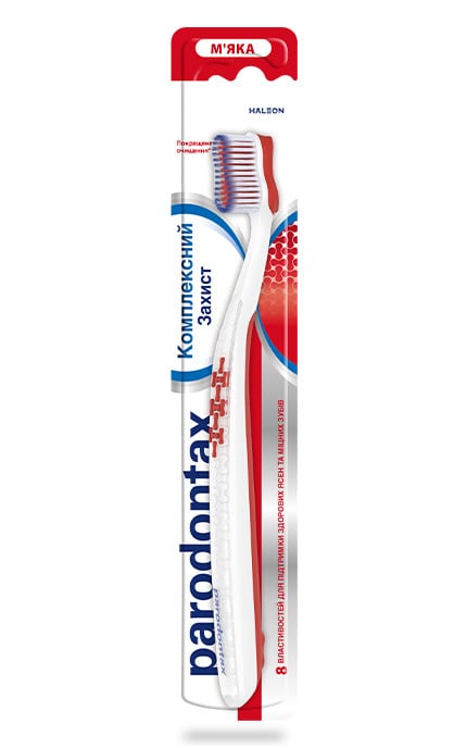 PARODONTAX-Зубна щітка Parodontax Комплексний Захист м'яка 1 шт-5054563233622