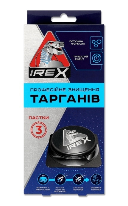 IREX-Пастка від тарганів Irex 3 шт-4820184442535