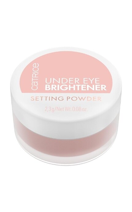 CATRICE-Пудра для кожи вокруг глаз Catrice Under Eye Brightener Setting Powder 010 Light Rose Осветляющая 2.3 г -4059729514554