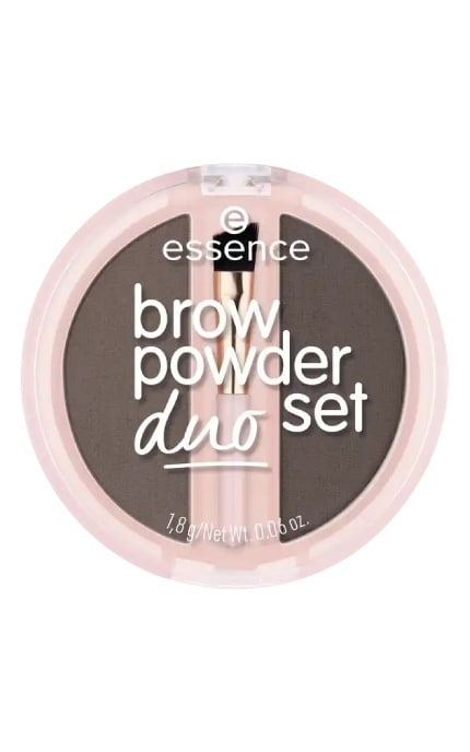 ESSENCE-Пудра для бровей Essence Brow Powder Duo Set 03 1.8 г -4059729516701