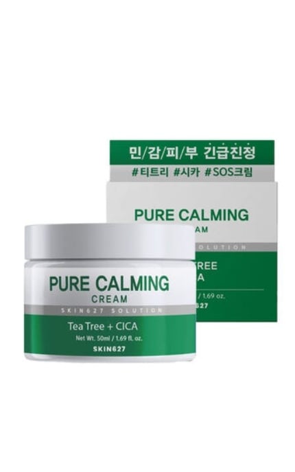 SKIN627-Крем для обличчя Skin627 Pure Calming Cream заспокійливий 50 мл-8809696984319