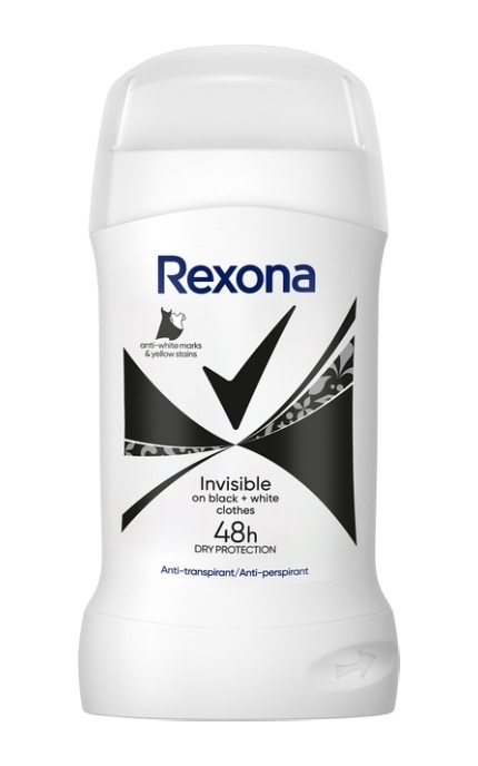 REXONA-Дезодорант-антиперспірант Rexona Невидимий на чорному і білому 50 мл-59002734