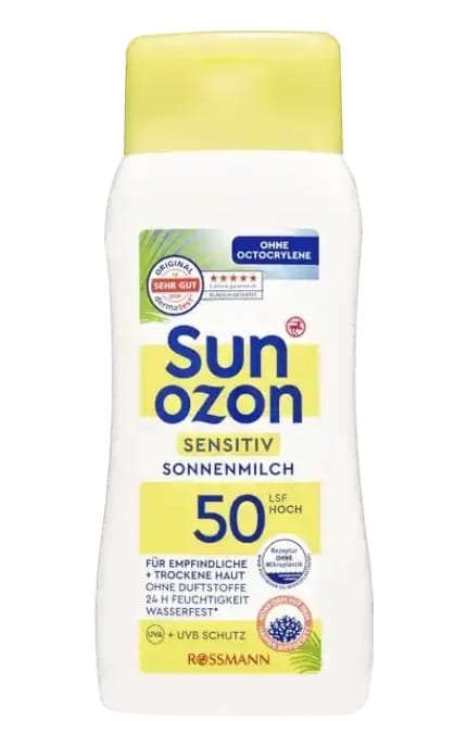 SUNOZON-Лосьйон сонцезахисний Sunozon Sensitiv SPF50+ 200 мл-4305615827605