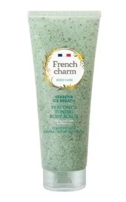 LIORA-Скраб-пилинг для тела Liora Verbena ice breath French charm 260 мл-4823106003593