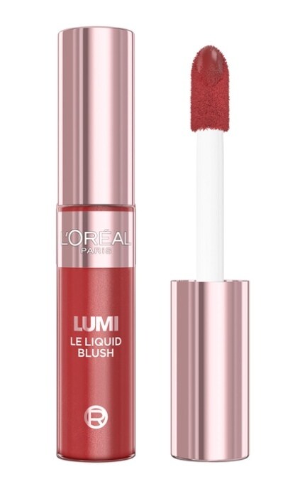L'OREAL PARIS-Рідкі рум'яна для обличчя L'Oreal Paris Lumi Le Liquid Blush 635 Worth It 10 мл-30188556