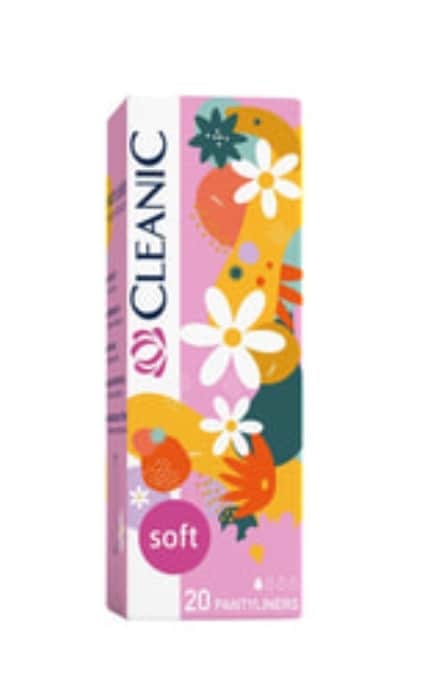 CLEANIC-Прокладки ежедневные Cleanic Soft 20 шт-5900095035619