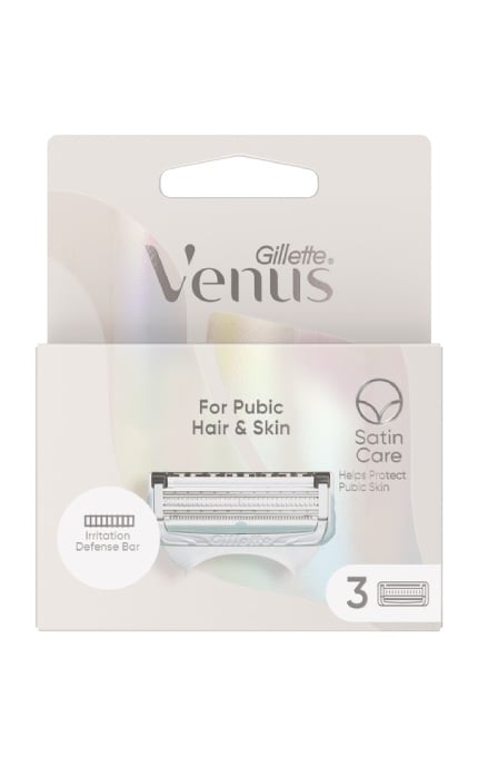 GILLETTE VENUS-Сменные картриджи для бритья (лезвия) женские Venus Satin Care 3 шт-8006540816837