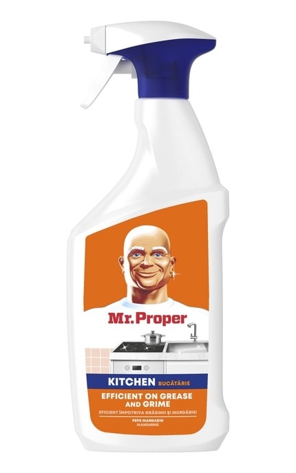 MR PROPER-Спрей універсальний для чищення Mr. Proper Бадьорий мандарин 800 мл -8700216517881