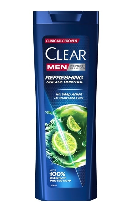 CLEAR-Шампунь Clear против перхоти для мужчин Контроль жирности кожи головы 360 мл -8720181455940