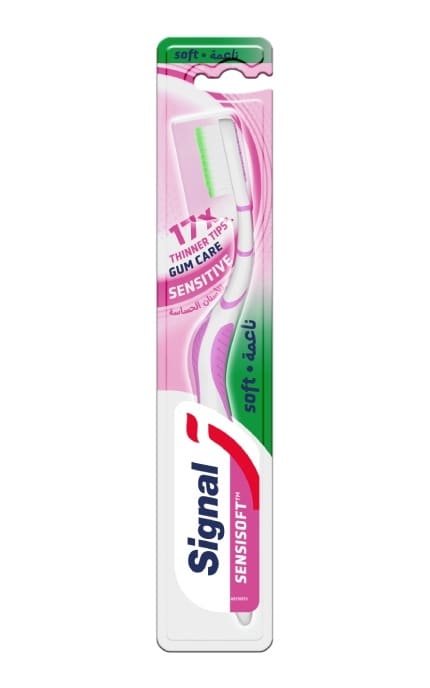 SIGNAL-Зубная щетка Signal Бережное удаление налета 1 шт-8712561937917