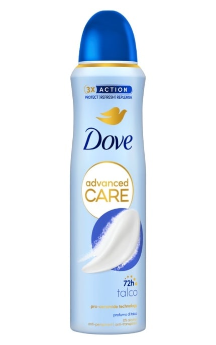 DOVE-Антиперспирант спрей Dove Powder Soft Warm Powder Scent 150 мл-8720181291876