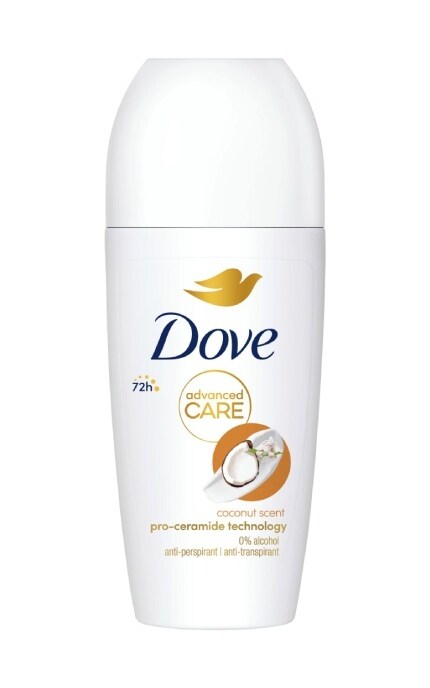 DOVE-Антиперспирант шариковый Dove Кокос 72 часа 50 мл-59092681