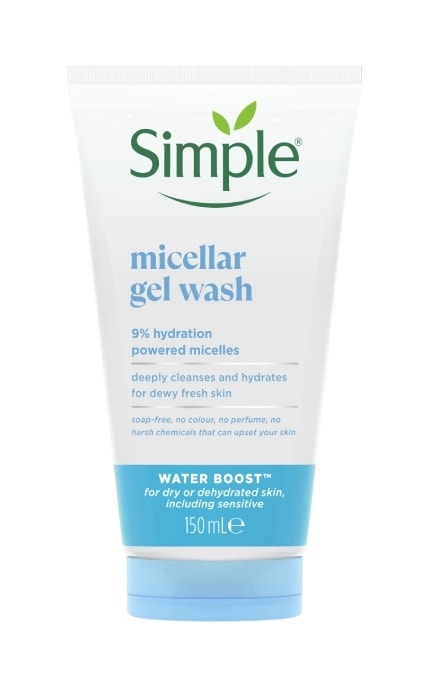 SIMPLE-Гель для умывания мицеллярный Simple Water Boost 150 мл-8710908710773