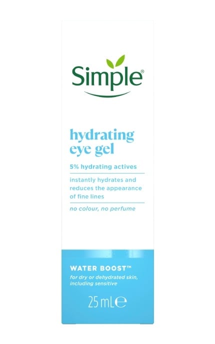 SIMPLE-Гель для шкіри навколо очей зволожуючий Simple Water Boost 25 мл-8720181047879