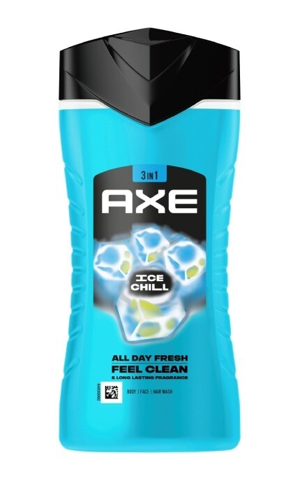 AXE-Гель для душу Axe Ice Chill крижана м'ята та лимон 250 мл-8717163648681