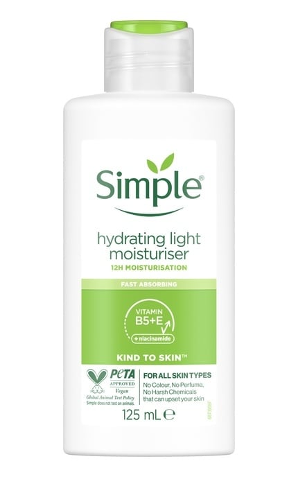 SIMPLE-Крем для лица легкий увлажняющий Simple 125 мл-5011451103931