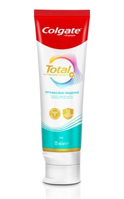 COLGATE-Зубна паста Colgate Total 12 Професійне Чищення гель 125 мл-6920354839993