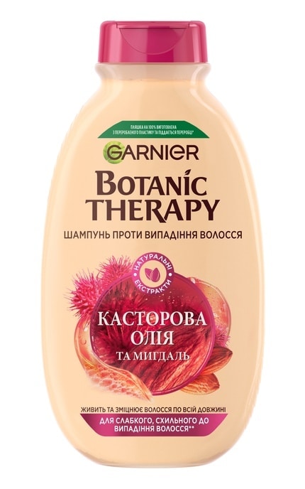 BOTANIC THERAPY-Шампунь для волосся Р Garnier Botanic Therapy ицинова олія і Мигдаль 250 мл-3600541989412