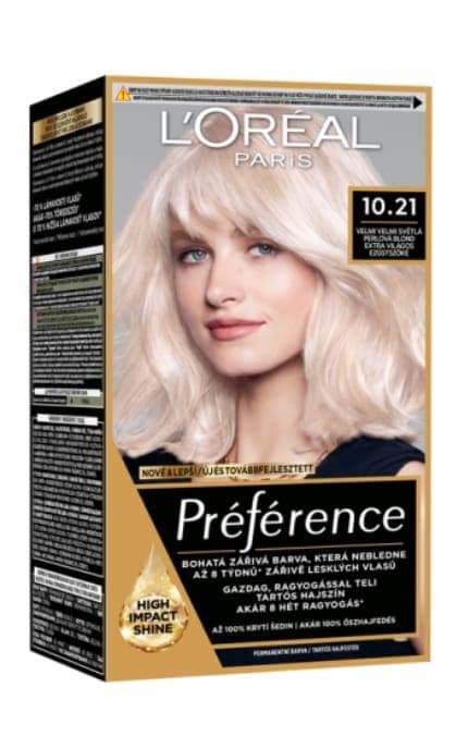 PREFERENCE-Фарба для волосся L’Oreal Paris Preference 10.21 Стокгольм світло-світло-русявий перламутровий освітлюючий 1 шт-3600523913398