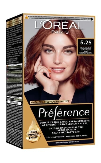 PREFERENCE-Фарба для волосся L’Oreal Paris Preference 5.25 Антигуа каштановий перламутровий 1 шт-3600010013396