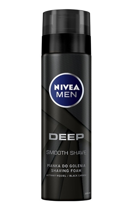 NIVEA-Пена для бритья Nivea Men Ultra с активным углем 200 мл-5900017061894