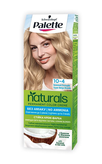 PALETTE NATURALS-Устойчивая крем-краска Palette Naturals бежевый блонд 110 мл-9000101689686