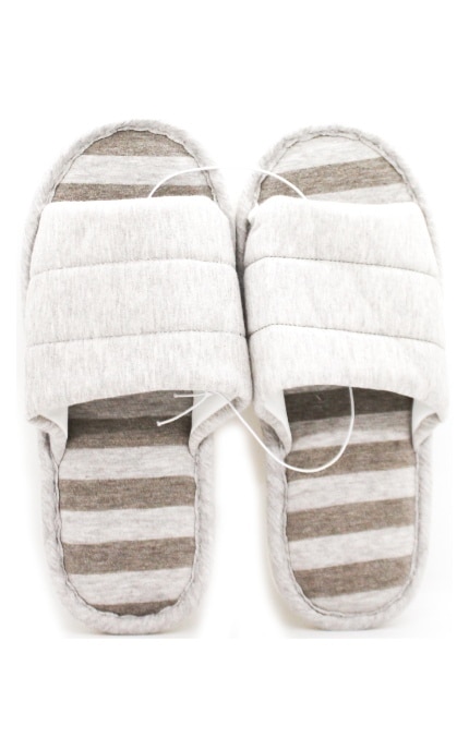 WATSONS-Тапочки женские серые размер 38-39 -4894819750753