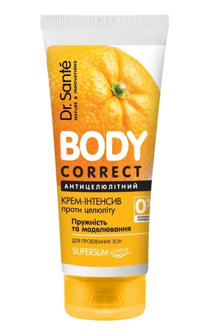 DR SANTE НЕЖНЫЙ ШЕЛК-Крем-интенсив для тела Dr. Sante Body Correct Антицеллюлитный 200 мл-4823015935183
