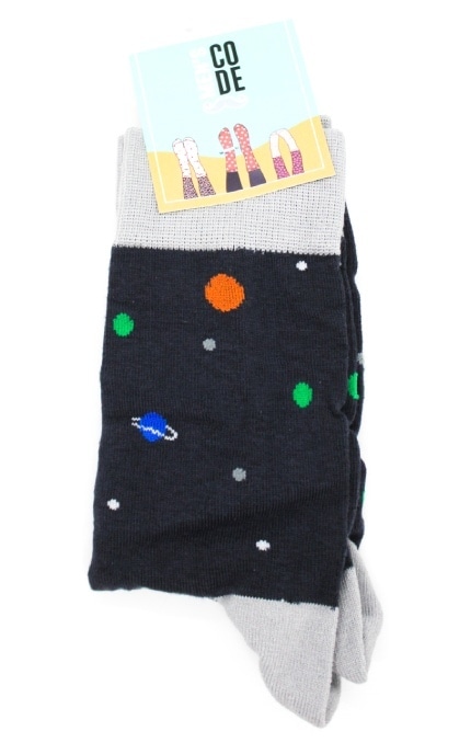 MEN'S CODE-Носки мужские Men`s Code размер 25 с рисунком 1 пара -4820163325644