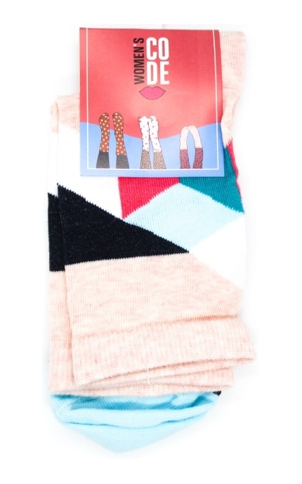 WOMEN'S CODE-Шкарпетки жіночі Women's Code класичні розмір 23-25 в асортименті-4820163325545