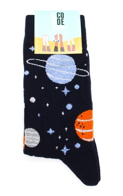 MEN'S CODE-Носки мужские Men`s Code размер 27 с рисунком 1 пара -4820163325651