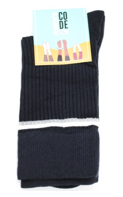 MEN'S CODE-Носки мужские Men`s Code размер 25 рубчик в ассортименте 1 пара -4820163325613