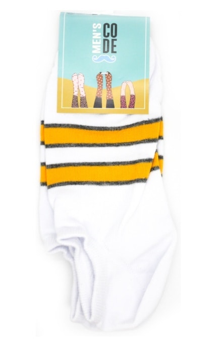 MEN'S CODE-Носки мужские Men`s Code размер 25 заниженные в ассортименте 1 шт-4820163325941