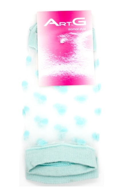 ART G-Носки женские Art G ментол/пудра в ассортименте размер 26-27-2000115560350