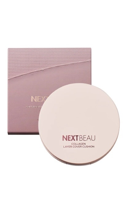 NEXTBEAU-Тональний крем-кушон для обличчя Nextbeau Collagen SPF 50+ beige тон 23 90 г-8809696984555