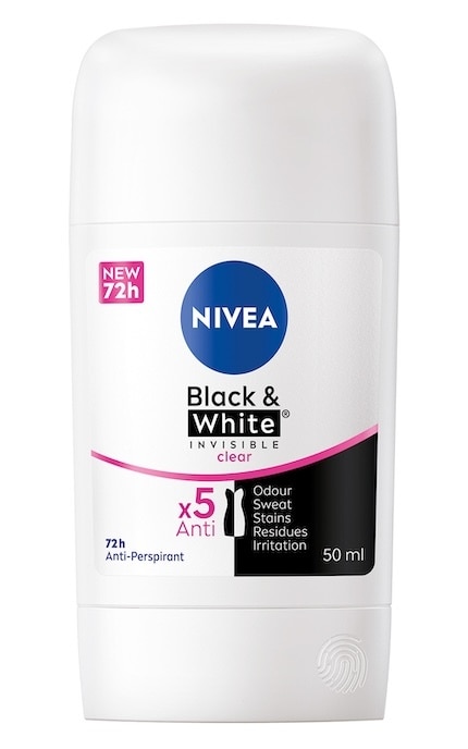 NIVEA-Антиперспірант Nivea Чорне та Біле Невидимий Clear, 50 мл-42438991