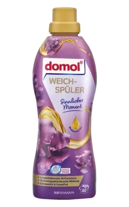 DOMOL-Кондиціонер для прання Domol Чуттєвий Момент на 40 прань 1000 мл-4068134028945