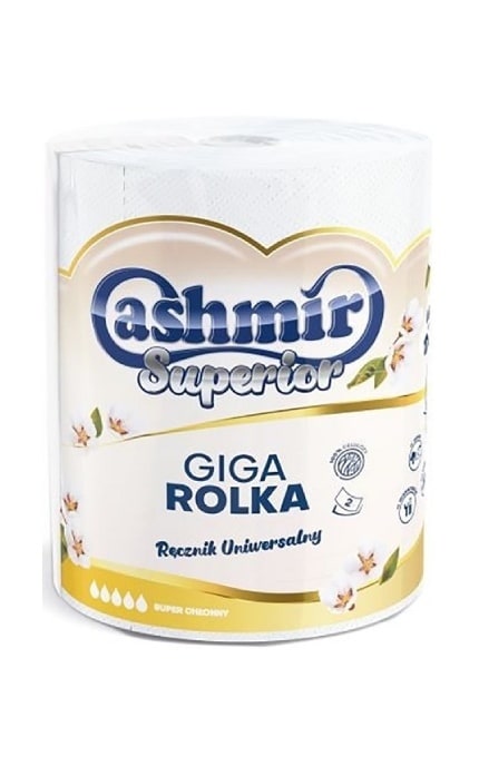 CASHMIR-Паперовий рушник Cashmir Superior Giga Roll 1 шт-5902768979022