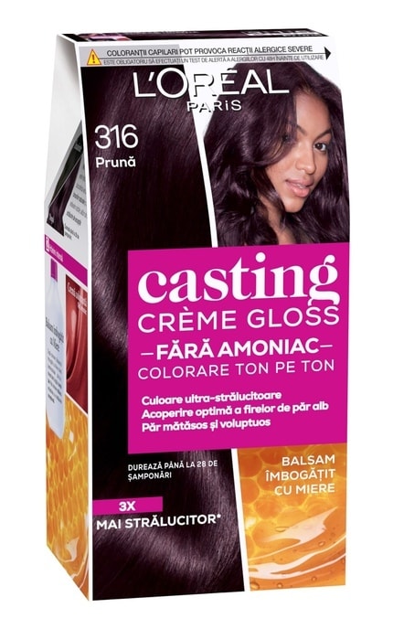 CASTING CG-Крем-краска для волос без аммиака L'Oreal Paris Casting Creme Gloss 316 Темно-фиолетовый-3600521249871